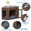 Caisse pour chien de coin Furniture Style