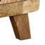 37cm W Solid Wood Bedside Table
