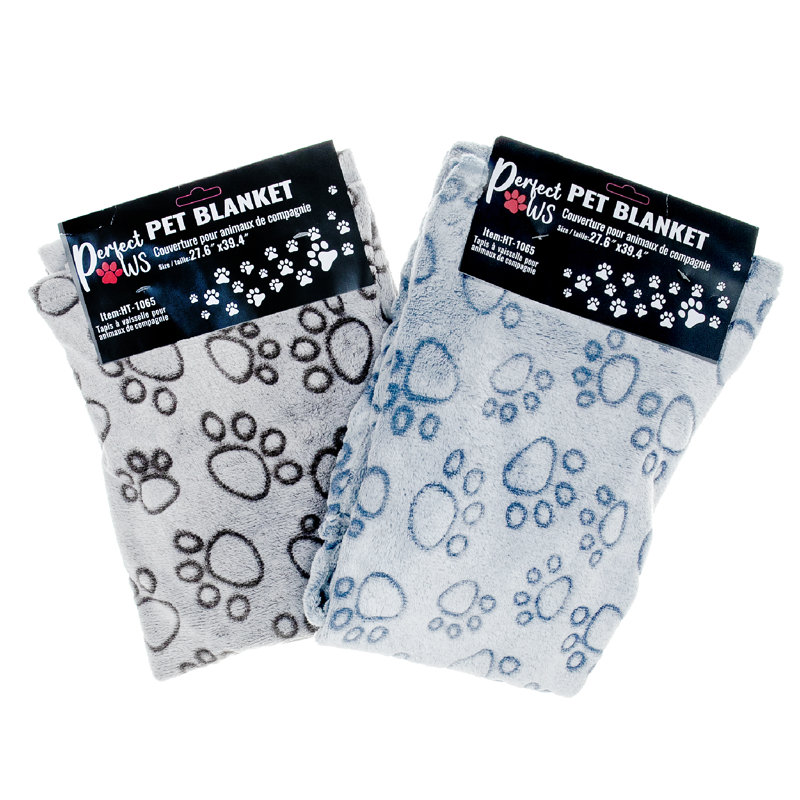 Couverture en polyester Paws and Bones
