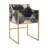 55.88Cm Wide Velvet Armchair-462395346