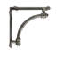Silber Half Round Shelf Bracket-1084576006