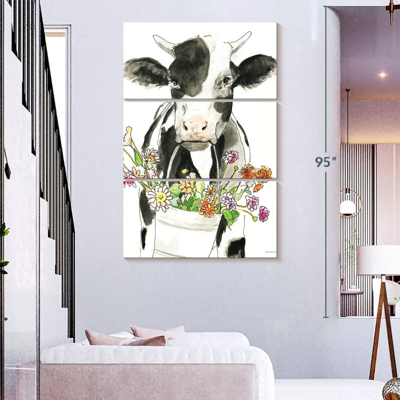 Brampt Springtime Bessie, 74" H x 48" W
