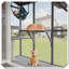 Catio extensible avec 3 plateformes et hamac 3 portes pour une utilisation toute saison