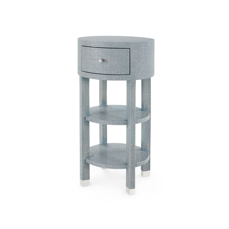 Claudette End Table, Gray, Gray