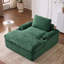 Upholstered Boneless Sleeper Sofa Bed Chaise Lounge With Cup Holders For Small Spaces-1511928792