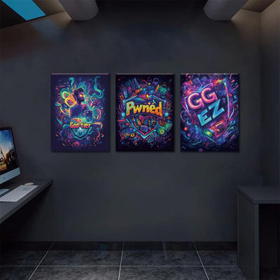 Framed Wall Art on Canvas