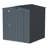 Elite Steel Storage Shed, 6X6, Anthracite-67124310