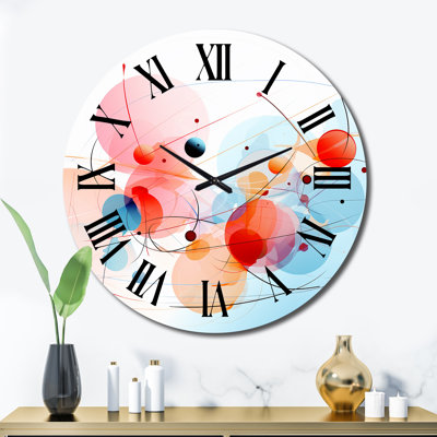 Horloge murale géométrique minimaliste géométrique moderne