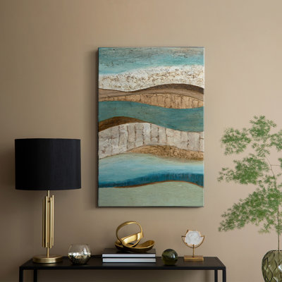 Earth & Sky II by Norm Olson Painting Print on Wrapped Canvas -Gallery Wrapped Cavas