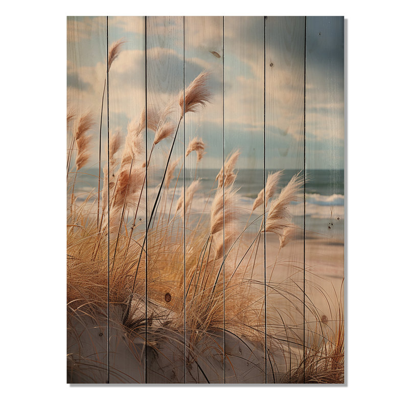 «Beach Photo Coastal Harmony I» sur bois, H 40 po x l 30 po x P 0,78 po