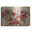 Art mural luxueux «Fleurs Rouge» par Silvia Vassileva, 36 po x 24 po-1142733788