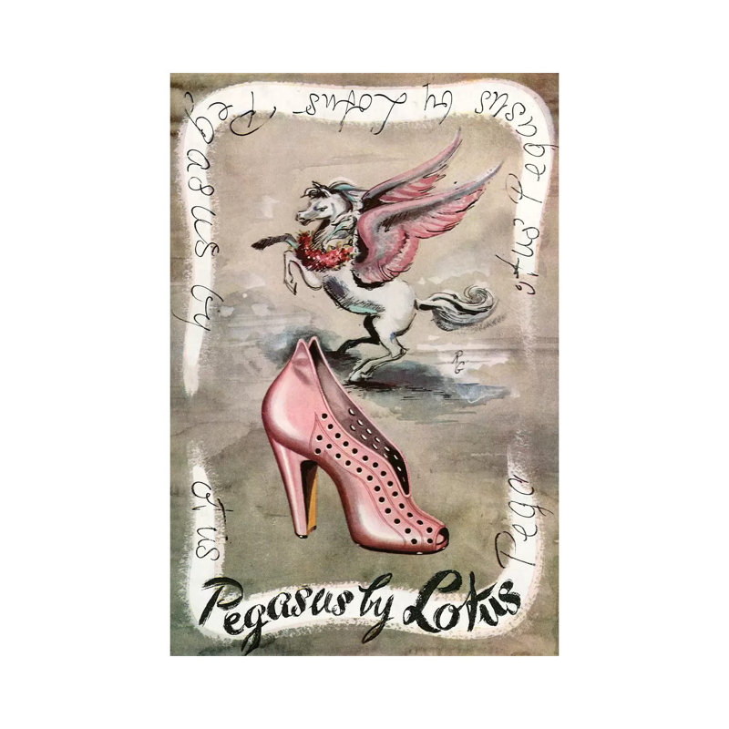 1940 Lotus Ltd Shoes Magazine Advert by The Advertising Archives - Wrapped Canvas Gallery-Wrapped Canvas Giclée