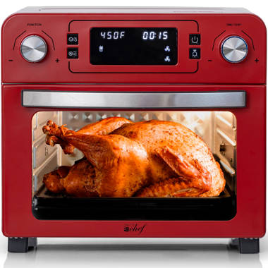 howcoolmall 6 Slice Touchscreen Air Fryer Toaster Oven, Black Sesame By Drew  Barrymore