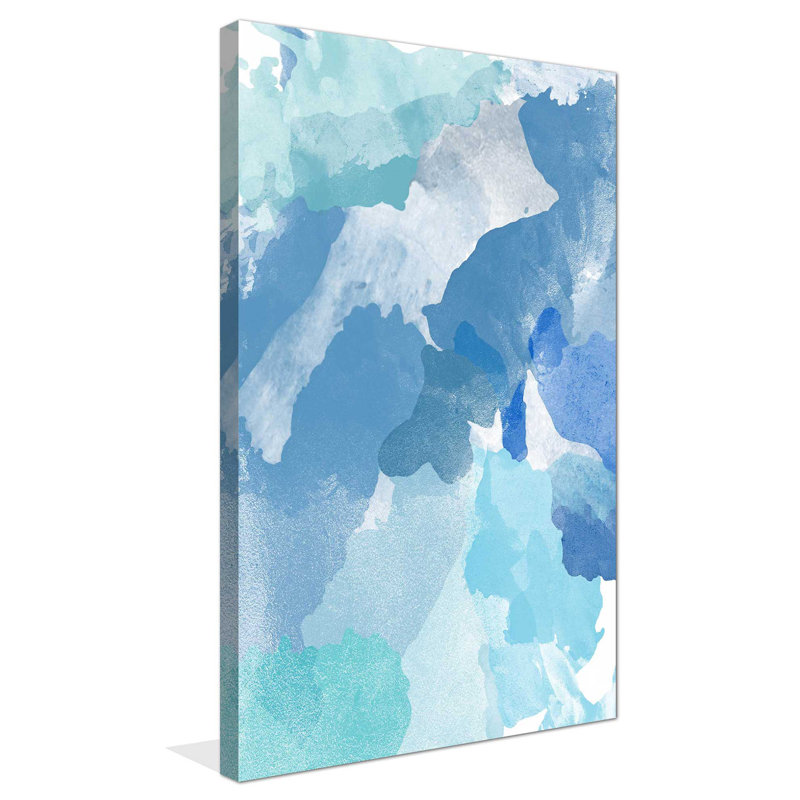 «Blue Skies», impression, H 30 po x l 18 po x P 1 po, Toile tendue