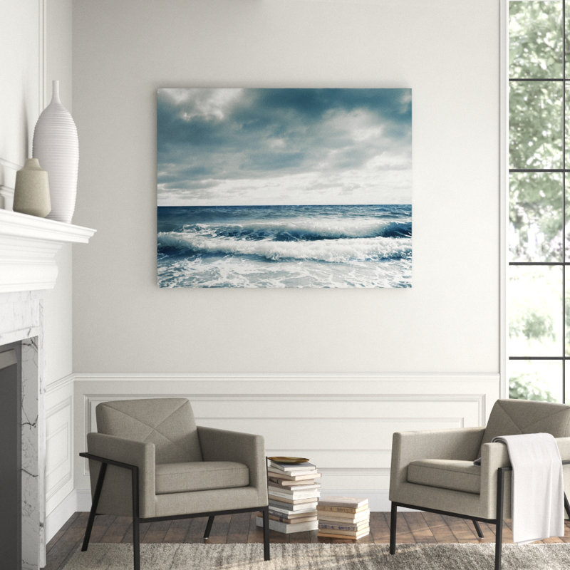 Breath Print by Barclay Butera, 47" H x 60" W x 1.5" D