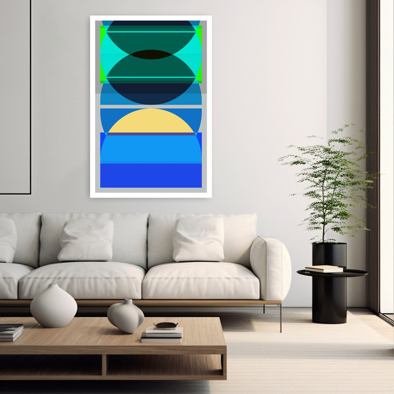 Art contemporain contemporain, H 60 po x l 40 po