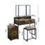 Kimberlee Dressing Table with Mirror-1236590507