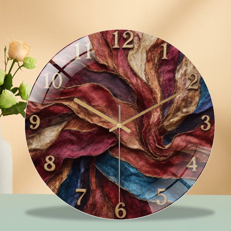 Horloge murale avec horloge murale 12 po