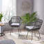 Chaise de patio avec coussins (ensemble de 2)-395553680-395553683