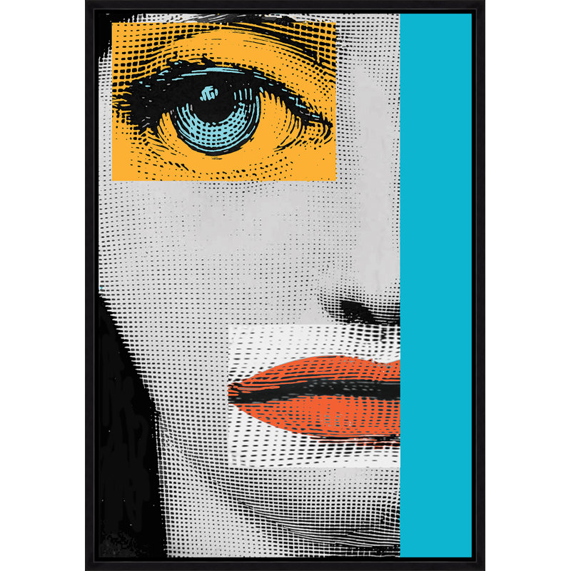 Profile 5 Print by Jeffrey Goodman, 54.75" H x 37.75" W, Image Brush Gel