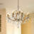 Micole 26'' 12-light Empire Classic/traditional Lighting Fixture Antique Gold Chandelier With Crystal Accents