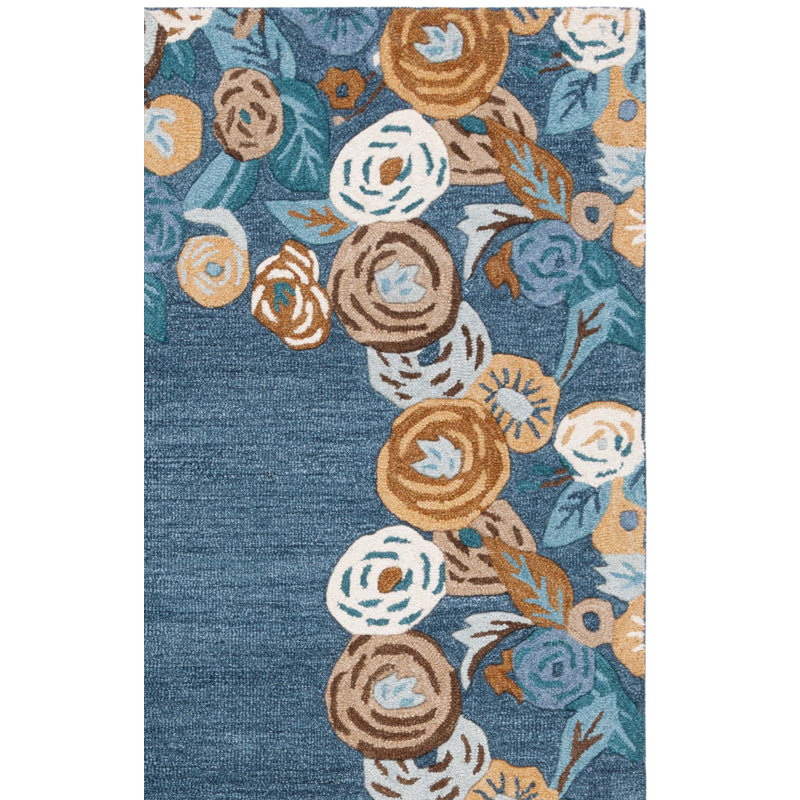 Tapis en laine et coton touffetés Chelsea, Rectangle 6 pi x 9 pi
