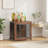 Indoor Double-Doors Dog Crate with Wheels