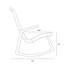 Amador Rocking Chair In San Geronimo Pattern-107652973-107652970