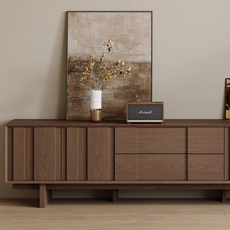 Medieval style design sense simple TV cabinet