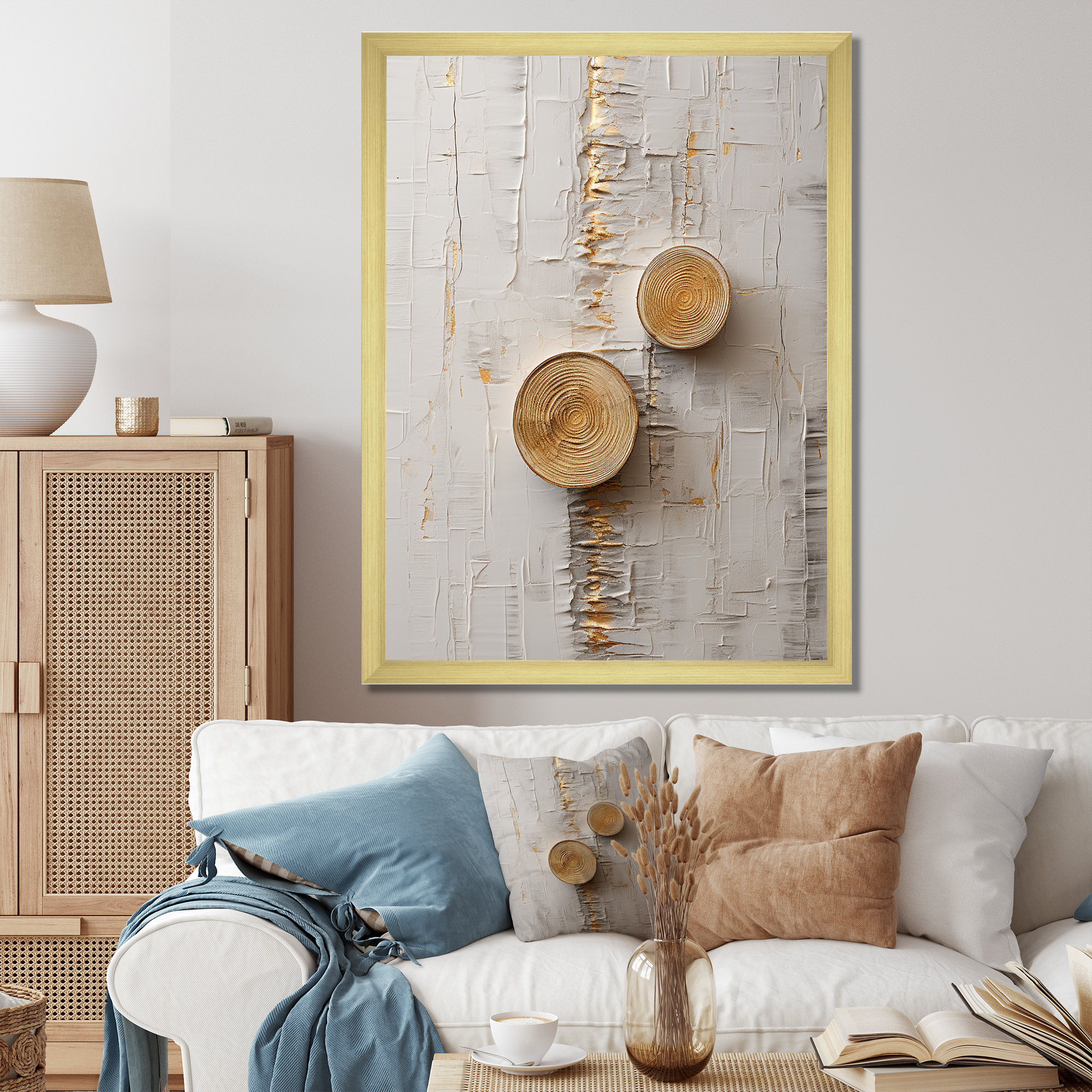 Ivy Bronx Abstract Graceful Woodland Charm III - Abstract Wall Art ...