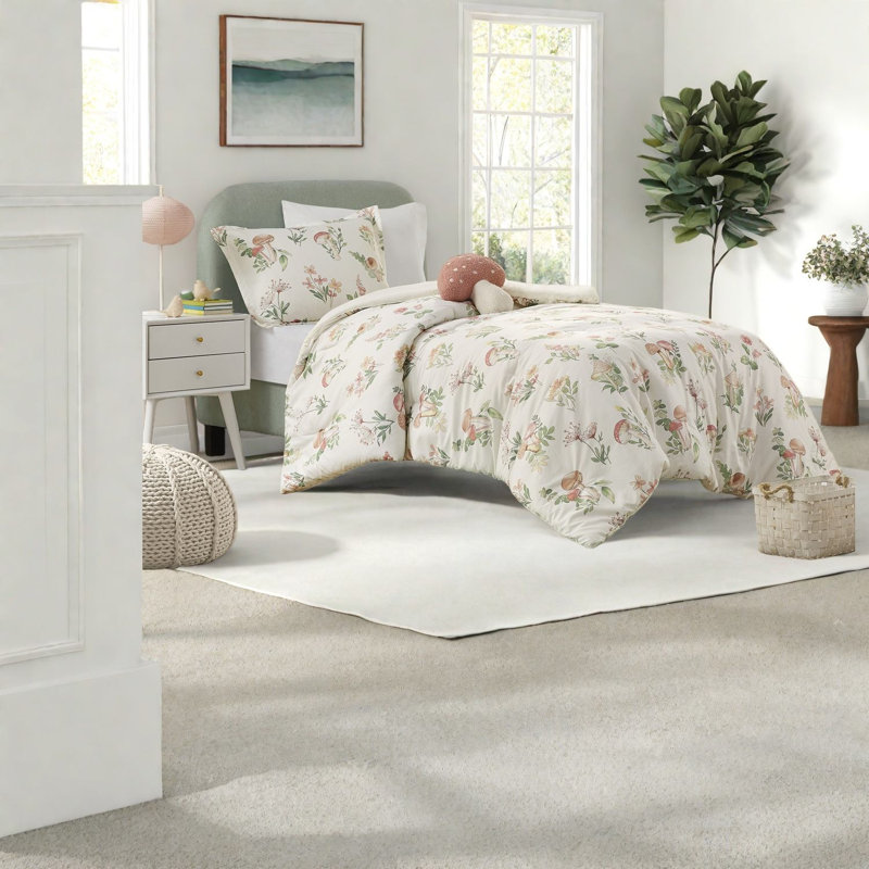 Whimsical Bedding Sets, Polyester Comfort, Garden Style