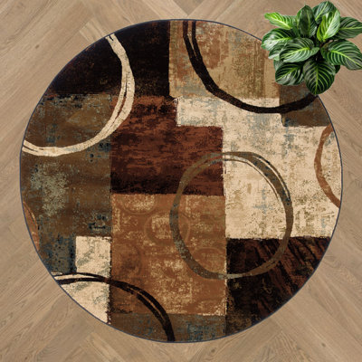 Geovany Power Loomed Area Rug 