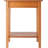 Solid Beech Wood Printer And End Table With Drawer And Lower Shelf, Classic Design For Home Or Office