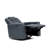  36.6" W Modern Top-Grain Leather Power Theater Recliner with Storage and Cup Holders