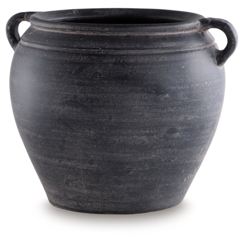 Ashly Vase, Black