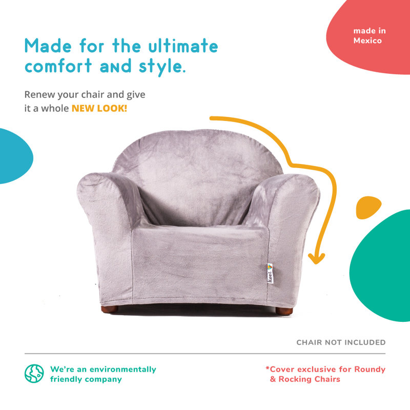 Housse pour chaise de club March Kids, gris