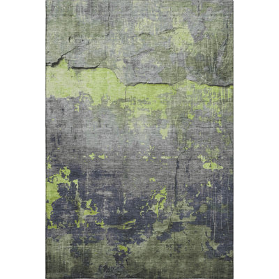 Premium Machine Washable Larrison AMF1780 Modern Rug