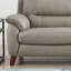 Fauteuil en cuir Lara Revêtement en cuir Revêtement en cuir