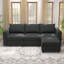 Canapé modulaire rembourré 4 pièces 90 po BOX MODULE STO SOFA