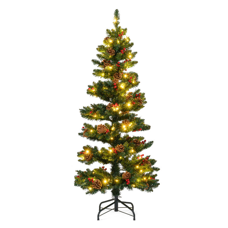 Lighted Artificial Christmas Tree