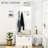 28" 3-In-1 Entryway Hall Tree With Storage Bench, Coat Rack With Four Hooks And Shoe Storage-1079065711