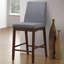 Chaise parsons rembourrée en coton Lillis Stoddard
