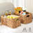 Water Hyacinth Rectangular Wicker Baskets