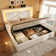 Metal Ottoman Storage Bed