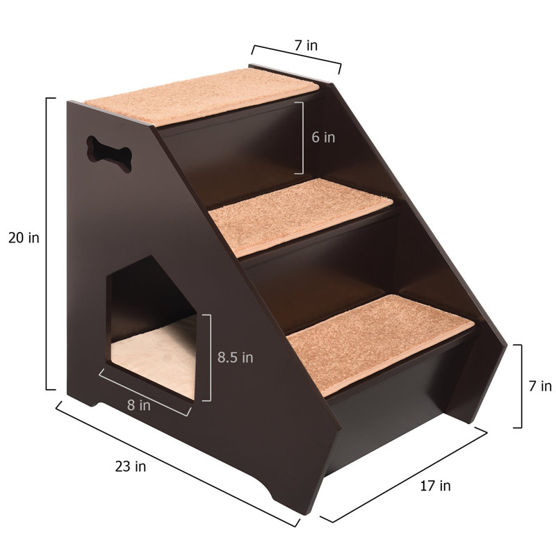 Coss Collapsible Stairs With 3 Steps