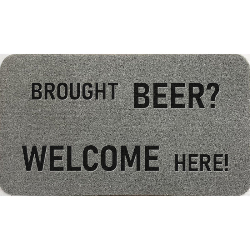 Andrei Non-Slip No Pattern Doormat