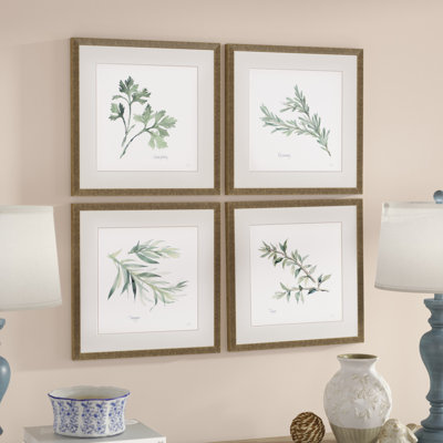 " Herbs " 4 - Pieces