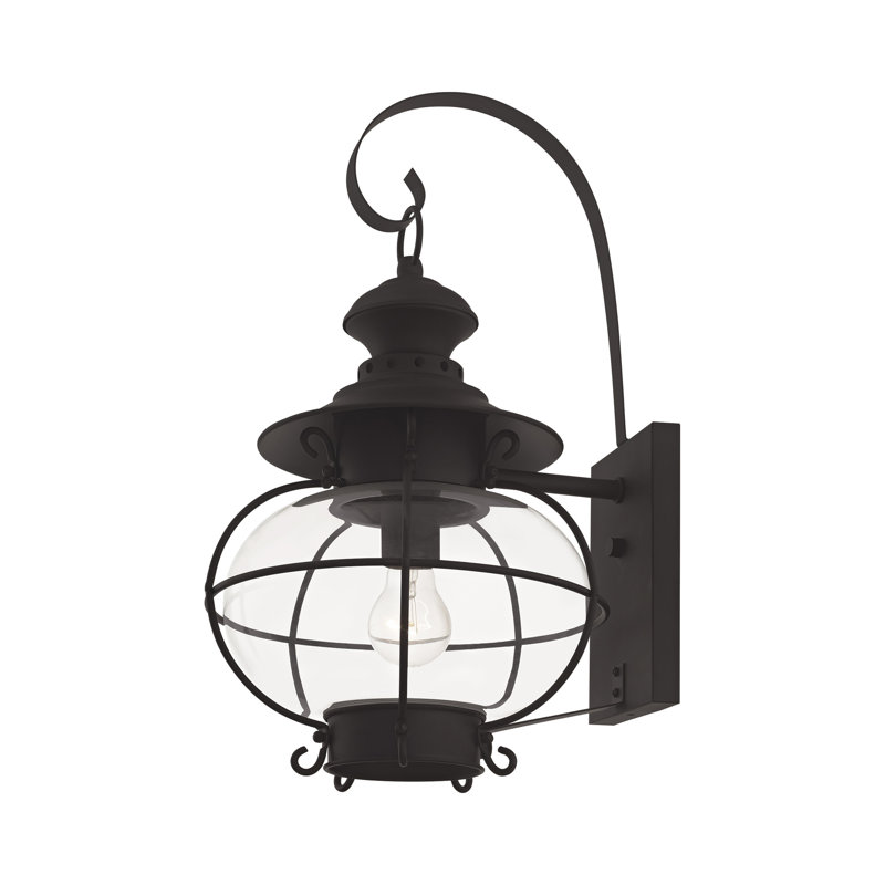 Shielo Solid Brass Wall Light, 17.75" H x 10.5" W x 11.75" D, Bronze