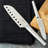 BergHOFF Straight 5 Piece Santoku Knife Set with Sharpener
