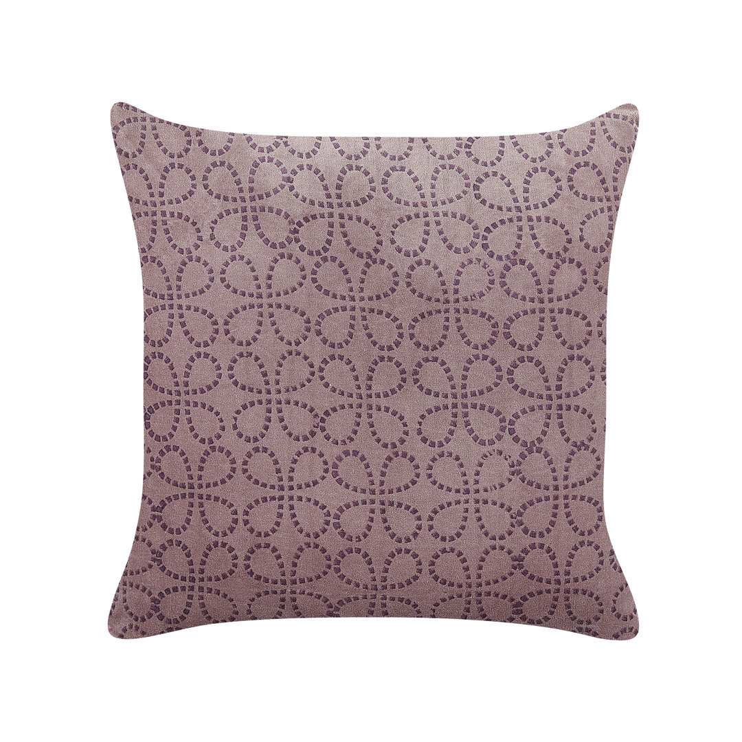 Refugio Geometric Pink Square Scatter Cushion Kissen Kissen mit Füllung